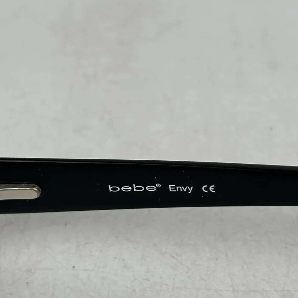 Bebe Envy Eyeglasses Frame Womens Haute Pink Rectangular‎ 49-14-135mm